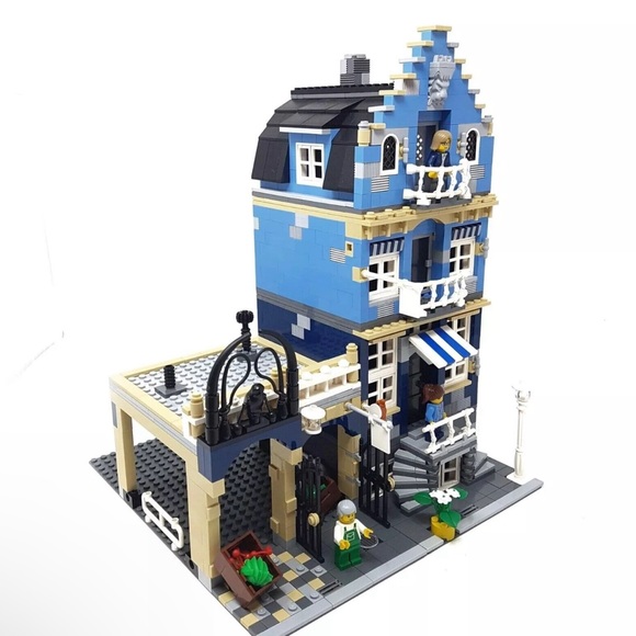 Expert Market Street City Style Creator Blue Building Block Set LEGO COMPATIBLE - Picture 3 of 6